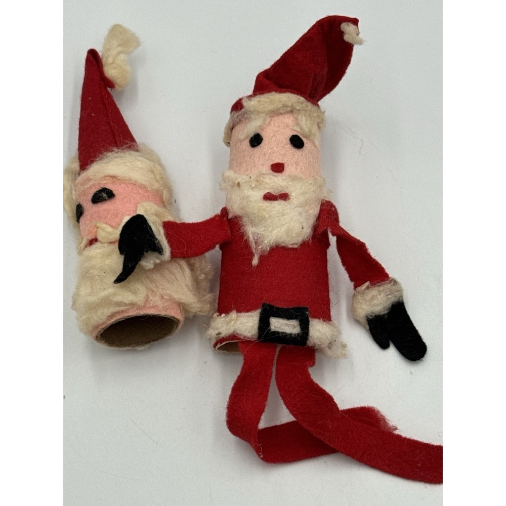 Vintage‎ Toilet Paper Roll Santas Kitschy